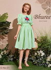 Pista Colour BHUREE New Stylish Party Wear Girls One Piece Kids Collection BHUREE 1